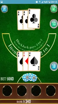 Blackjack Plus Screen Shot 4