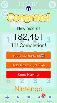 Nintengo 11 Free - Merge to 11 Screen Shot 4