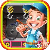 Cycle Repair Mechanic Shop - Kids Bicycle Factory