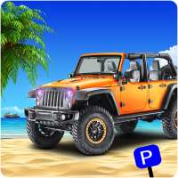 Pantai valet beach car parking simulator game 3d