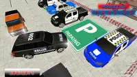 リアル 警察 車 パーキング： 3D パーキング シミュレータ Screen Shot 1
