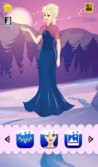 Frozen Принцесса одеваются Screen Shot 3