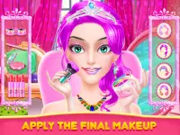 Pembe prenses-güzellik makyaj salonu Screen Shot 3