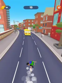 School Run 3D - Endless running game Screen Shot 7