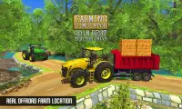 Offroad Farming Tractor Cargo Drive Simulator 2019 Screen Shot 3