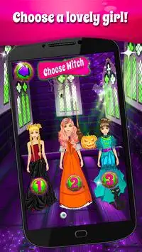 Witch Makeover Salon Screen Shot 0