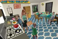 Pasgeboren baby-vierlingen: Mother Sim Screen Shot 0