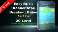 Brick Breaker : Atari Breakout Screen Shot 1