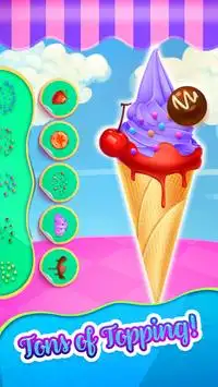 Ice cream truck games for Girls - Frozen Dessert Screen Shot 1