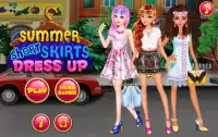 Dress up games for girls - Summer Short Skirts Screen Shot 0