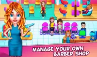 Barber Shop - Simulator Games Screen Shot 1