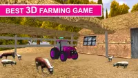 Pink Girl Farm Truck Driver Screen Shot 1