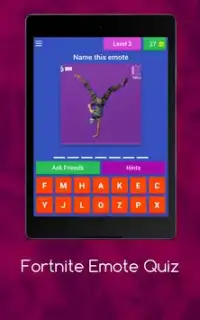 Fortnite Emote Quiz Screen Shot 2