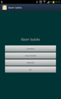 Master Sudoku Screen Shot 0