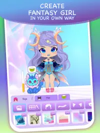 Fantasy Chibi Dress Up Avatar Maker Screen Shot 1