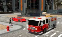 Firefighter truck sim 2016 Screen Shot 1