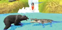 Wild Bear Forest Animal: Wild Animal 3D Simulation Screen Shot 1