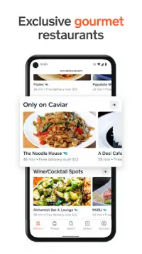 Caviar - Order Food Delivery Screen Shot 4