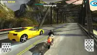 Bike Hill Top Racing - Mountain Traffic Speed Sim Screen Shot 0