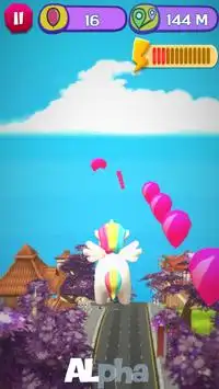 Unicorn Dash City Run Adventure Screen Shot 6