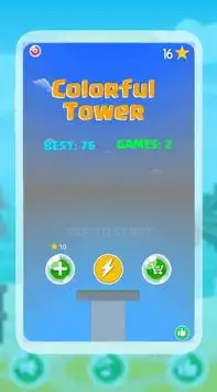 Colorful Tower Screen Shot 0