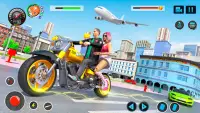 Flying Bike Driving Simulator Screen Shot 2
