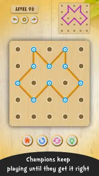 Line String Puzzle: Colour Art Game Screen Shot 4
