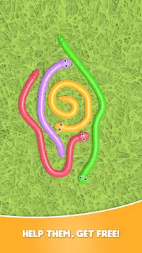 Snake Tangle Knot : Worm Zone Screen Shot 5