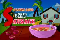 Cooking Game : Stew Sausage Screen Shot 0