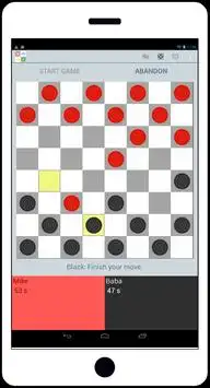 Checkers online free Screen Shot 0