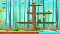 Doreamon Cat Blue Jungle Game Screen Shot 0