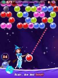 Bubble Shooter Magic - Bubble Witch Games Screen Shot 10