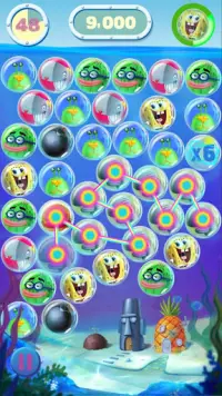 SpongeBob Bubble Party Screen Shot 6