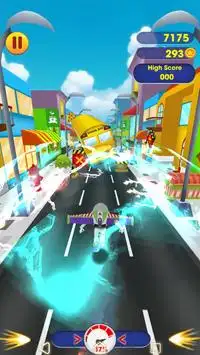 Buzz Subway LightYear Runner Adventure Game Screen Shot 2