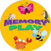 Memory Play. Hij oefent het spelen van je geheugen