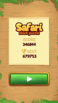 Safari Block Puzzle(Beta) Screen Shot 3