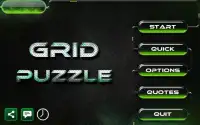 Grid Puzzle - Logic Brain Game Screen Shot 1