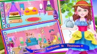 Princess Doll House Interior Decorating game Screen Shot 2