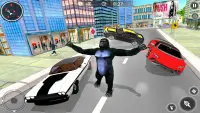 Gorilla City Simulator - Rope Hero Gorilla Game Screen Shot 0