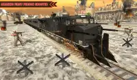 WW2 Army Train Driving War Shooting Train Games Screen Shot 10