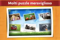Gioco di Gatti Puzzle Bambini Screen Shot 1