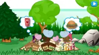 Hippo Family: Mountain Camping Screen Shot 2