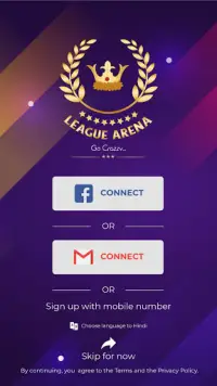 League Arena - Live free & trivia quiz | Win Cash Screen Shot 1
