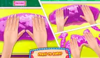 Fluffy Squishy Slime Maker! Prensa, Poke & Stretch Screen Shot 12