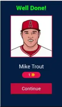 Name That MLB Player Quiz Screen Shot 1