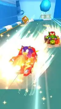 Super Chibi Sonic Kart Race Screen Shot 2