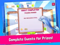 Rainbirth Dolphin Show Infinite Runner Water Race Screen Shot 9