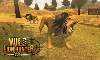 Wild Lion Hunting Shooting Simulator-2017 Screen Shot 4