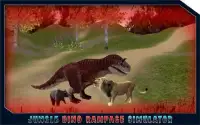 Джунгли Dino Rampage Simulator Screen Shot 1