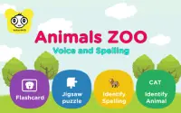 Kids jigsaw puzzle - Animals Zoo Game Screen Shot 0